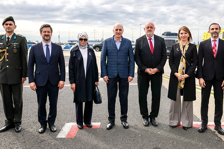TBMM Başkanı Kurtulmuş’u, Budapeşte