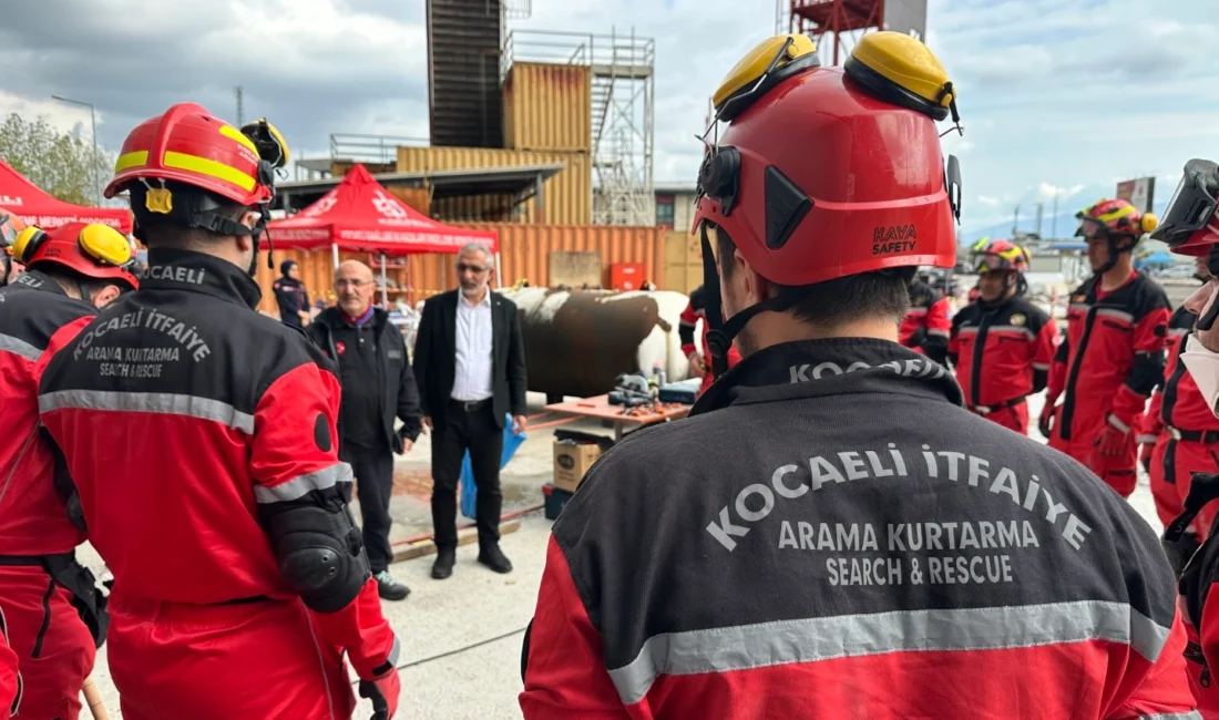 Kocaeli İtfaiyesi Eğitim Sahası,