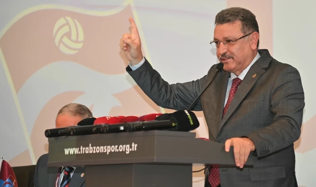 Başkan Genç: “Trabzonspor, hakkı savunma mücadelesinin en güçlü platformudur” Trabzon Büyükşehir Belediye Başkanı