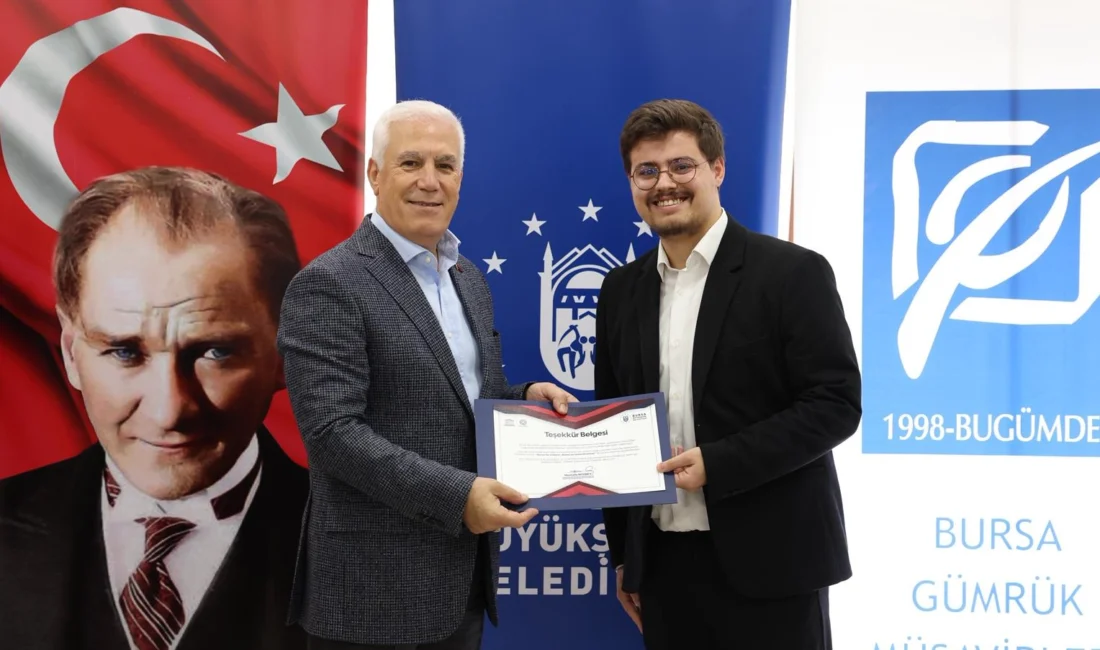 Bursa’ya değer katanlara teşekkür Bursa Gümrük Müşavirleri Derneği