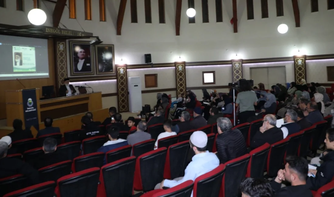 Hasan Basri Balcı “Huzurlu Ve Mutlu Ailenin” şifrelerini anlattı İnegöl Belediyesi’nin Aile Hayatı