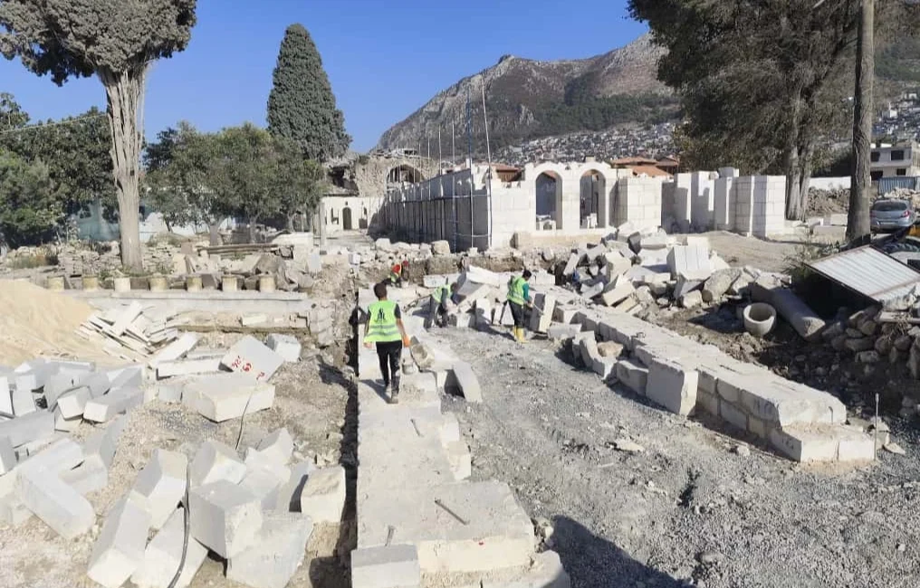 Hatay’da 754 yıllık tarihi yapı Bursa Büyükşehir’le yükseliyor Bursa Büyükşehir Belediyesi, 6