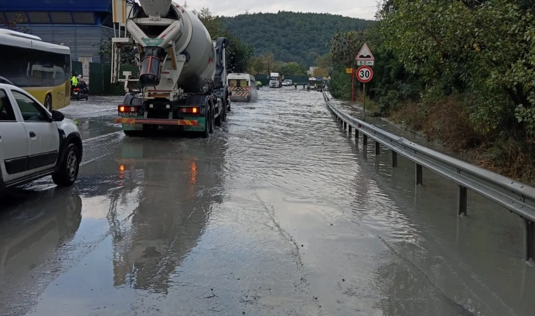 İstanbul’da sel alarmı İBB ekipleri, kuvvetli rüzgâr