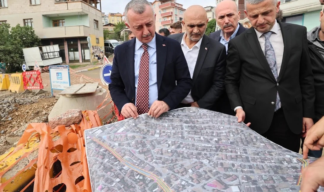 Kocaeli’de Çayırova’da projelere yakın takip Kocaeli Büyükşehir Belediye Başkanı